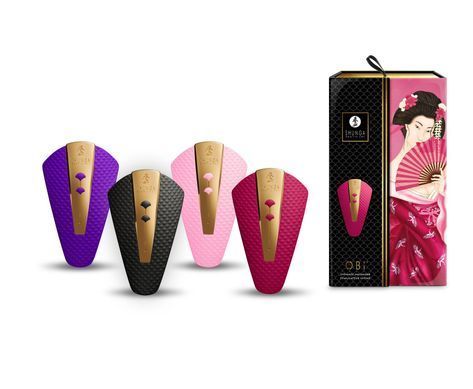 Кліторальний вібратор Shunga Obi Light Pink SO6898 фото