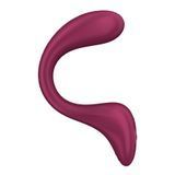 Вагінально-кліторальний вібратор Satisfyer G for Goddess 2 Wine Red, 2 мотори SX3260 фото
