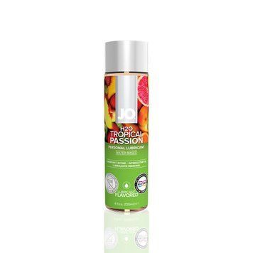 Змазка на водній основі JO H2O &mdash; Tropical Passion (120 мл) без цукру, рослинний гліцерин SO1674 фото