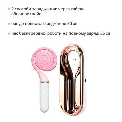 Пульсатор з вакуумною стимуляцією Otouch LOLLIPOP Pink SO9400 фото