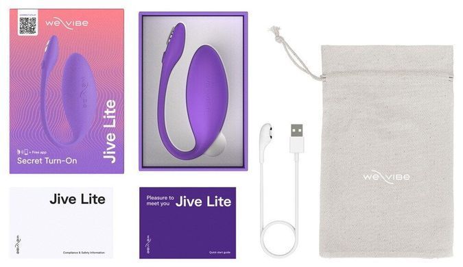 Смарт-віброяйце We-Vibe Jive Lite Purple, невеликий розмір SX2149 фото