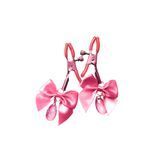 Затискачі для сосків з регулюванням Art of Sex - Flirty Bow, колір рожевий SX3767 фото