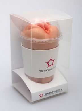 Мастурбатор-вагіна Naked Factory Cup Sleeve V&ndash;3, наскрізний SX3487 фото
