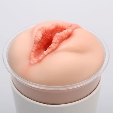 Мастурбатор-вагіна Naked Factory Cup Sleeve V&ndash;3, наскрізний SX3487 фото