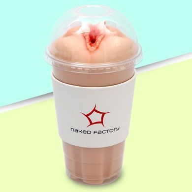 Мастурбатор-вагіна Naked Factory Cup Sleeve V&ndash;3, наскрізний SX3487 фото