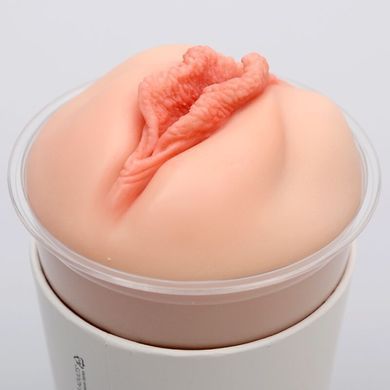 Мастурбатор-вагіна Naked Factory Cup Sleeve V&ndash;3, наскрізний SX3487 фото