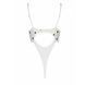 Еротичний боді з малюнком Passion LOVELIA BODY XXL/XXXL, white SO4758 фото 6