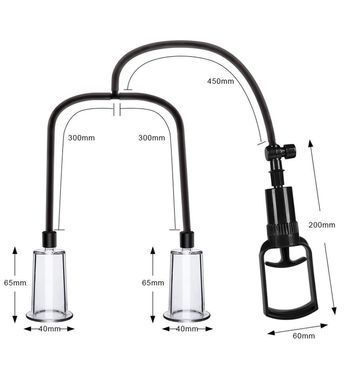 Вакуумна помпа для грудей та сосків Men Powerup Passion Pump SX3005 фото