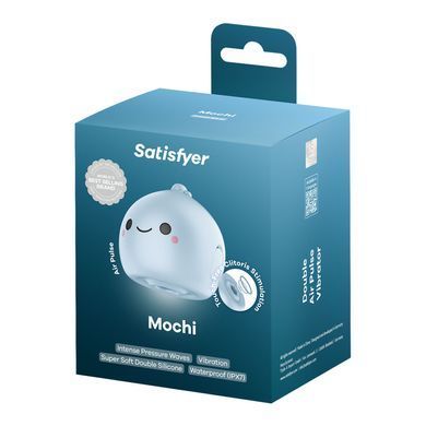 Вакуумний кліторальний стимулятор Satisfyer Mochi Frost Blue SX3543 фото