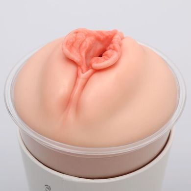 Мастурбатор-вагіна Naked Factory Cup Sleeve V&ndash;4, наскрізний SX3488 фото