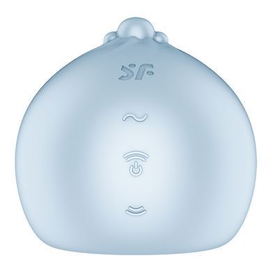 Вакуумний кліторальний стимулятор Satisfyer Mochi Frost Blue SX3543 фото