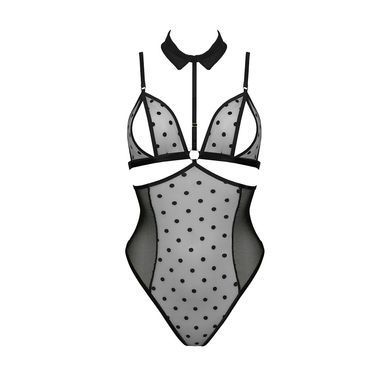 Боді Passion DOMINICA BODY XXL/XXXL, black SO8429 фото