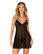 Пеньюар та трусики Obsessive Latinesa babydoll & thong XS/S SO9777 фото 1