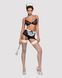 Еротичний костюм покоївки Obsessive Maidme set 5pcs S/M, бюстгальтер, пояс з фартухом, панчохи SO7290 фото 3