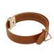 Нашийник з повідцем LOCKINK Tied Collar with Leash Set, коричневий, ланцюг зі шкіряною петлею та карабіном SX0828 фото 7