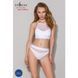 Спортивний топ з прозорою вставкою Passion PS006 TOP S, white SO4245 фото 3