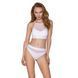 Спортивний топ з прозорою вставкою Passion PS006 TOP S, white SO4245 фото 2