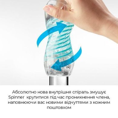 Мастурбатор Tenga Spinner 04 Pixel з пружною стимулювальною спіраллю всередині SO4298 фото