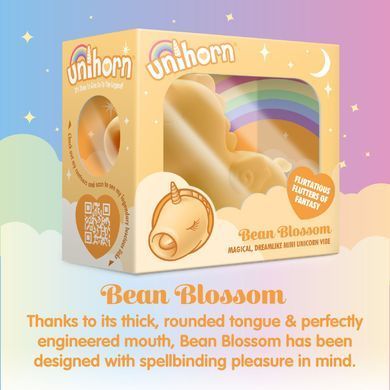 Вібратор-єдиноріжка Unihorn &ndash; Bean Blossom, пульсівний язичок SX2856 фото
