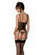 Корсет Passion MARINA CORSET, L/XL, black, з відкритими чашками SO9729 фото 2