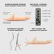 Вібронасадка для страпону з вакуумною стимуляцією Strap-On-Me Multi Orgasm Realistic Dildo L Vanilla SX4037 фото 3
