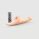 Вібронасадка для страпону з вакуумною стимуляцією Strap-On-Me Multi Orgasm Realistic Dildo L Vanilla SX4037 фото 1