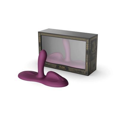 Sit-on-top смарт-вібратор Zalo &ndash; Flora Smart Vibrating Pad Velvet Purple, 9 моторів SX0716 фото