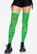 Панчохи з малюнком Leg Avenue 420 Net thigh highs Green SO9160 фото 3