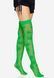 Панчохи з малюнком Leg Avenue 420 Net thigh highs Green SO9160 фото 2