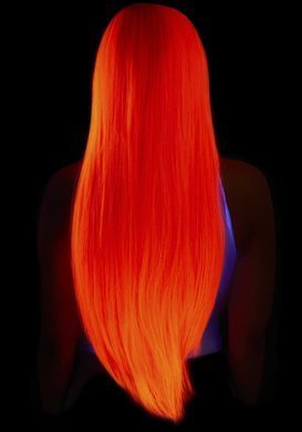 Перука Leg Avenue 33&Prime; Long straight center part wig neon pink SO8590 фото
