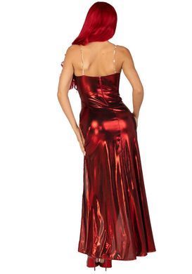 Еротична сукня Leg Avenue Shimmer bodysuit with skirt M SO9186 фото