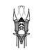 Корсет Obsessive Dominna cupless corset & crotchless thong 2XL/3X SX3565 фото 5