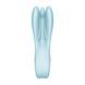 Кліторальний вібратор Satisfyer Threesome 1 Light Blue з трьома гнучкими пальчиками SO6986 фото 4