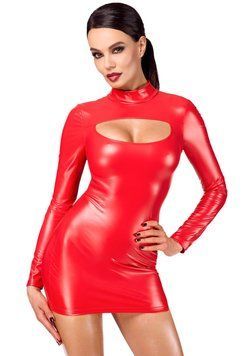 Сукня Noir Handmade F367 Bombshell Bodycon Dress Red S SX4089 фото