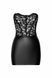 Сукня Noir Handmade F300 Solace, XL, мереживо, корсетний верх, шнурівка ззаду, спідниця міні під латекс SX0240 фото 6