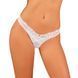 Мереживні танга Obsessive Heavenlly thong XS/S SO8185 фото 1