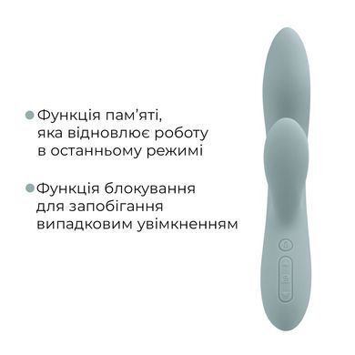 Смарт вібратор-кролик Svakom Chika, 2 незалежні мотори, підігрів до 38 &deg;C SO9851 фото