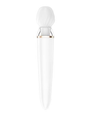 Смарт вібромасажер зі змінною головкою Satisfyer Double Wand-er SO6135 фото