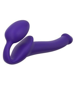 Безремінний страпон Strap-On-Me Violet S, повністю регульований, діаметр 2,7 см SO2706 фото