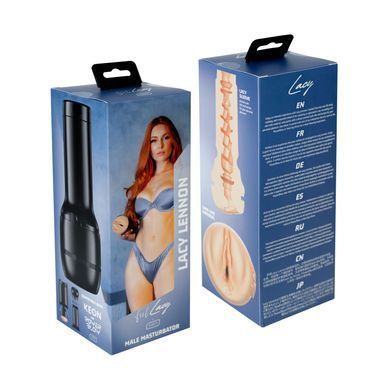 Мастурбатор Kiiroo Feel Lacy Lennon PBC, сумісний з PowerBlow и Keon SX3198 фото