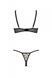 Еротичний комплект Passion MARINA SET WITH OPEN BRA, S/M, beige, відкриті чашки SO9733 фото 4