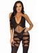 Бодістокінг Leg Avenue Illusion halter bodystocking One size Black, доступ SO8619 фото 6