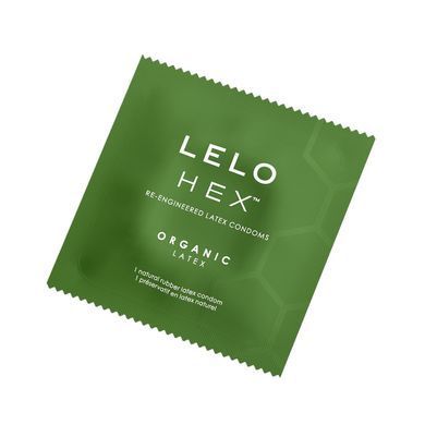 Презервативи LELO HEX Condoms Organic 36 Pack, тонкі та суперміцні SX3045 фото
