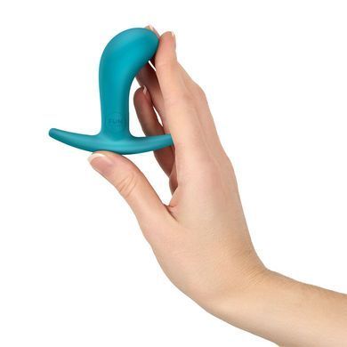 Анальна пробка Fun Factory BOOTIE S Aquamarine, діаметр 2,8 см, тонкий обмежувач SX3665 фото