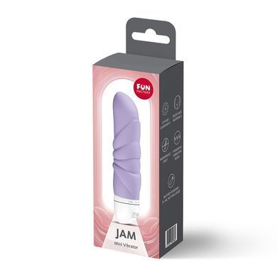 Мінівібратор Fun Factory JAM Purple, підходить для клітора, рельєфний SX3685 фото