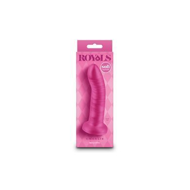 Дилдо NS Novelties Royals - 5" Charlie - Metallic Pink SX4326 фото