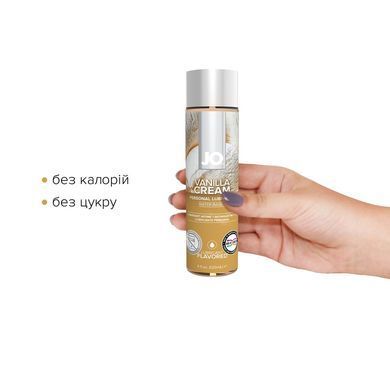 Змазка на водній основі JO H2O &mdash; Vanilla Cream (120 мл) без цукру, рослинний гліцерин SO1778 фото