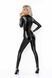 Комбінезон з мокрим ефектом Noir Handmade F293 Powerwetlook catsuit with front zipper, XXL SX0193 фото 3