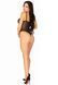 Еротичне боді Leg Avenue Cami bodysuit with thong Black S/M, на бретелях SO9166 фото 4