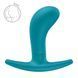 Анальна пробка Fun Factory BOOTIE S Aquamarine, діаметр 2,8 см, тонкий обмежувач SX3665 фото 1